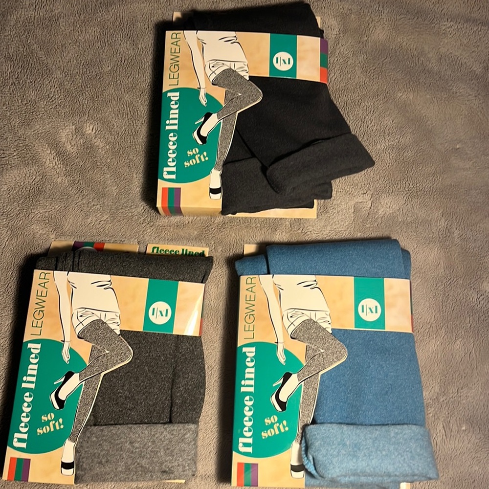 Blue|star leggings. Size: Small-medium, Color: grey, black, blue